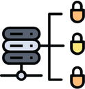 High-Speed and Stable Icon-Advanced traffic optimization, high-speed network connection, intelligent optimization, stable network experience
