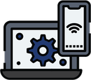 Content Access Icon-Content access, streaming platforms, Netflix, TikTok online entertainment, high-quality content